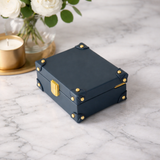 Keepsake handcrafted leather storage box India - The Mage Home