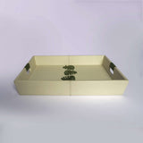 Botanical tray side view India - The Mage Home