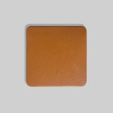 Premium simple squared leather coasters India The Mage Home