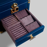 Luxury leather jewellery organiser on dresser India The Mage Home
