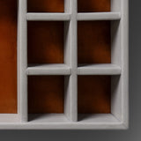 Leather tray close up premium quality handcrafted finish detail - The Mage Home
