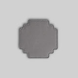 Level up grey coasters on table with drinks India - The Mage Home