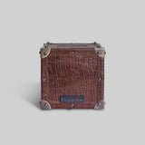 Premium leather trunk tissue box India The Mage Home