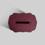 Luxury retro leather tissue box lifestyle image India - The Mage Home