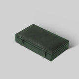 Trinket handcrafted leather jewellery box India - The Mage Home