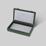 Trinket handcrafted leather jewellery box India - The Mage Home