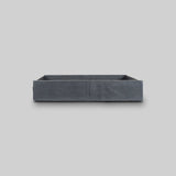 Vogue leather tray, handcrafted home decor India - The Mage Home