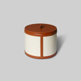 Premium leather candle holder combo India The Mage Home