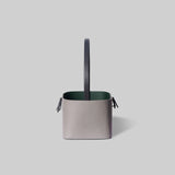 Luxury hairon green hide basket India The Mage Home