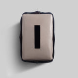 Green white tissue box close up leather detail handcrafted - The Mage Home
