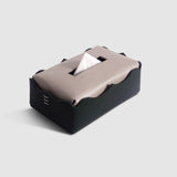 Luxury dual base tissue holder displayed in home - The Mage Home