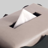 Dual base tissue holder displayed on coffee table decor - The Mage Home