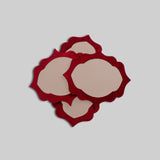 Premium old retreat heritage leather mats set of 6 India The Mage Home