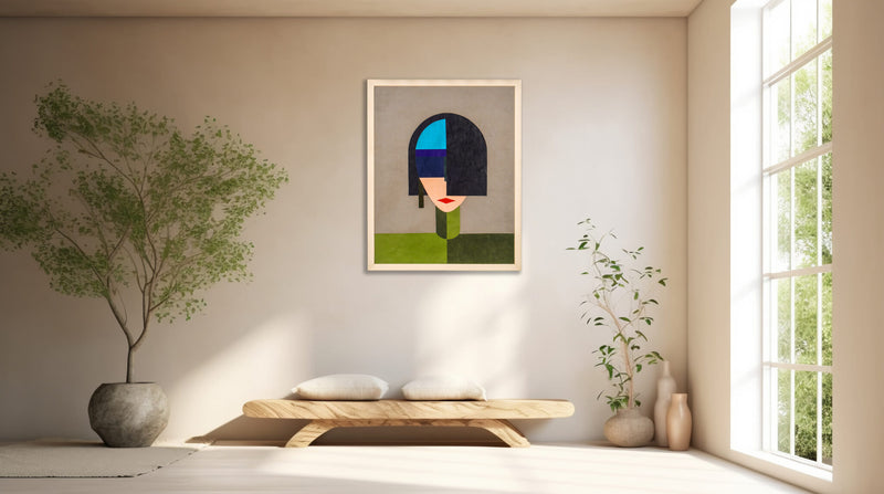 Patterned Persona Wall Frame