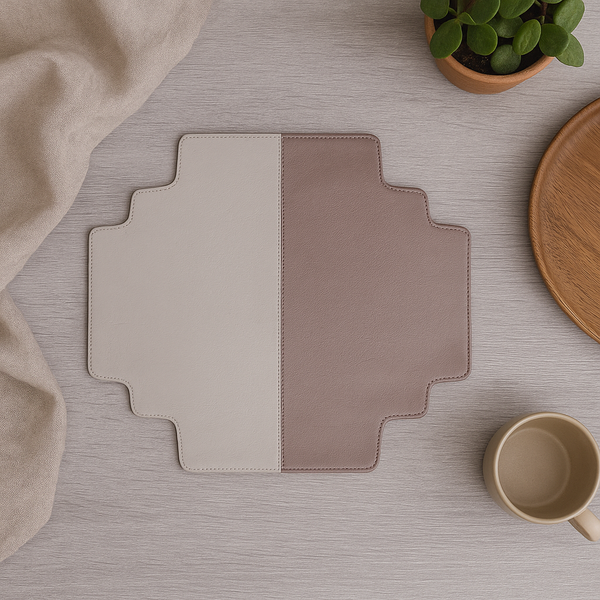 The Padao Table Mat Grey (Set of 2)