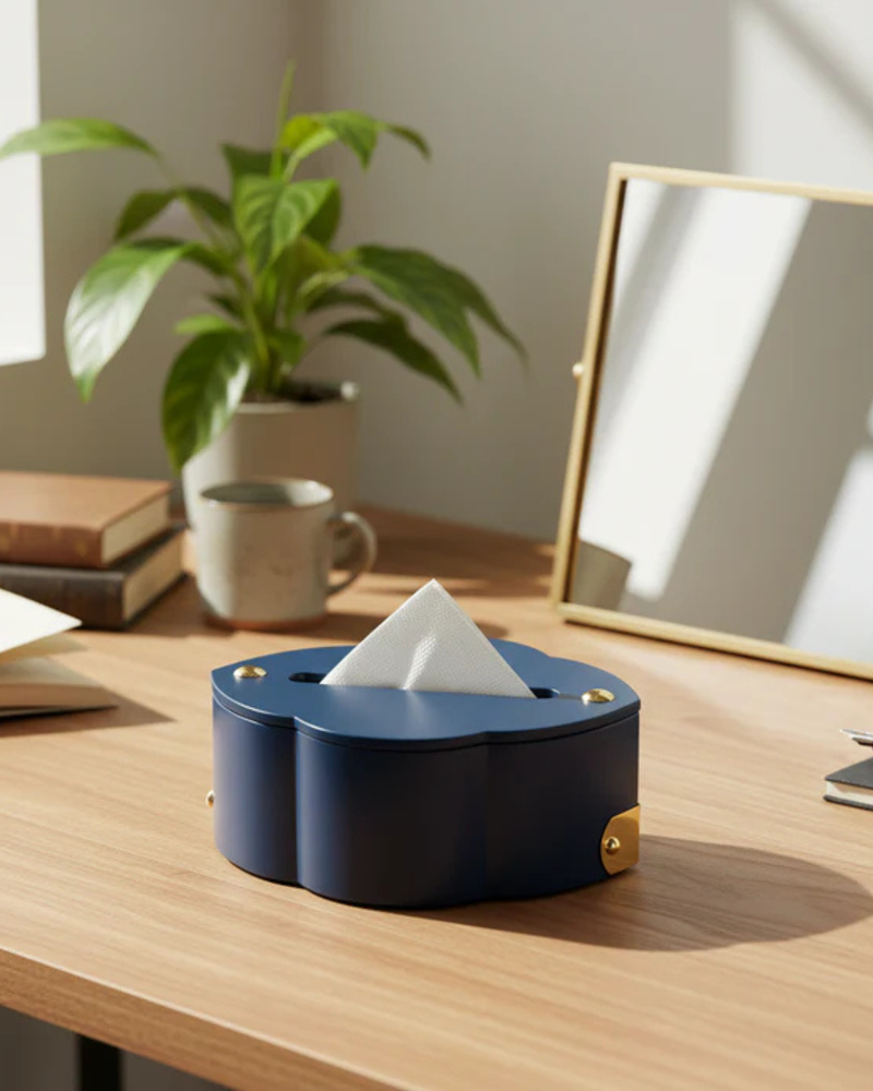 The Blue Tissue Box
