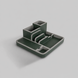 Leather Tray Organizer
