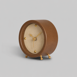 Leather Desk Clock
