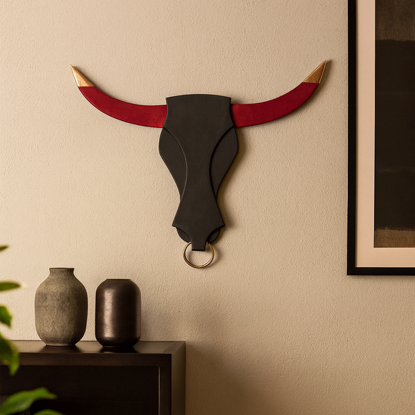 The Bull Face Hanging Wall Art