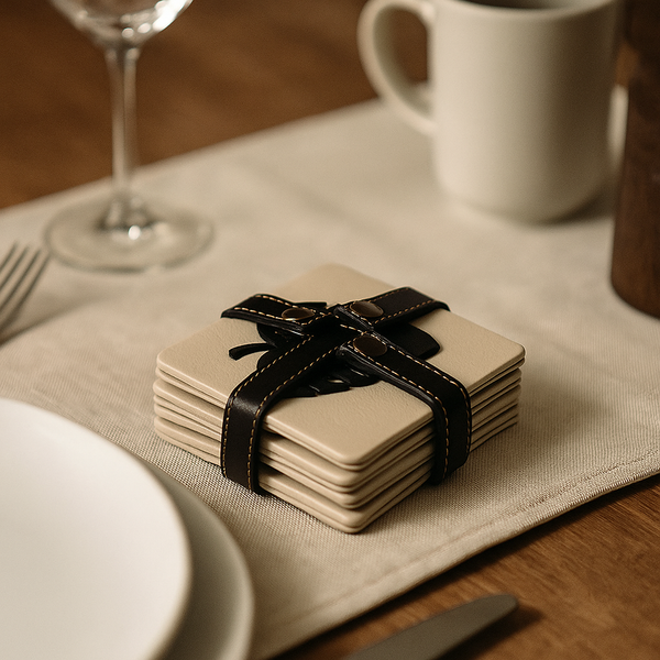 Leafy Coasters (Set of 4)