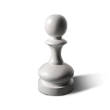Pawn wooden candle holder, chess-inspired handcrafted decor - The Mage Home