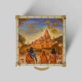 Ayodhya heritage leather watch box handcrafted India gift - The Mage Home