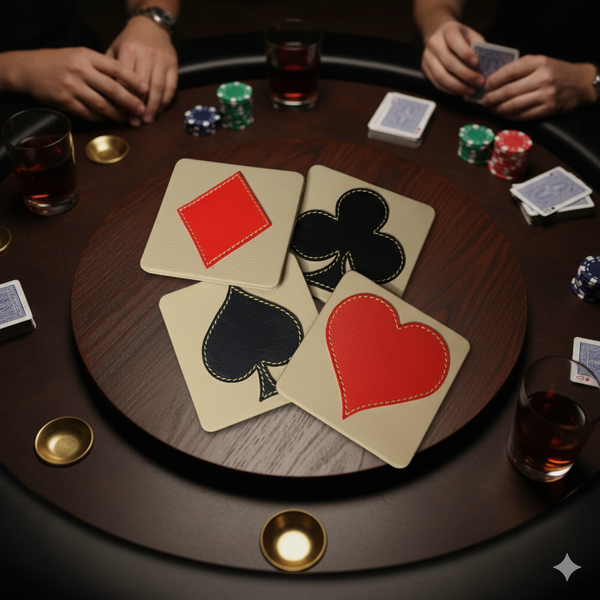 The Ace of Spades Coasters (Set of 4)