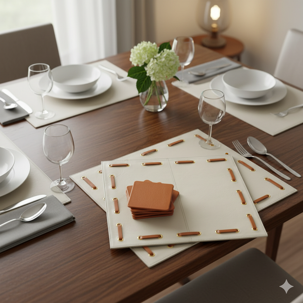 Eyelet Table Mat (Combo Set of 6)