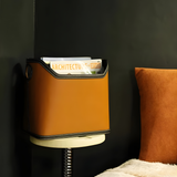 Leather Magazine Holder