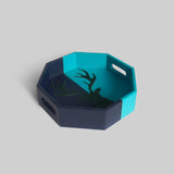 Blue Hexa Tray