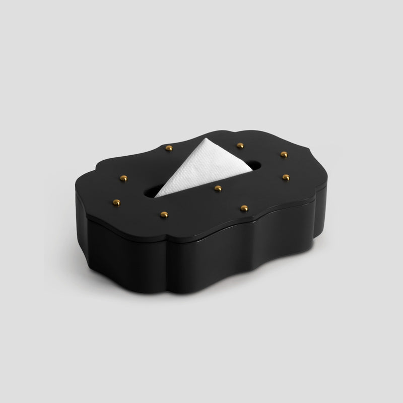Vintage Tissue Box (Black)