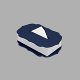 The Blue Silhoutte Tissue Box