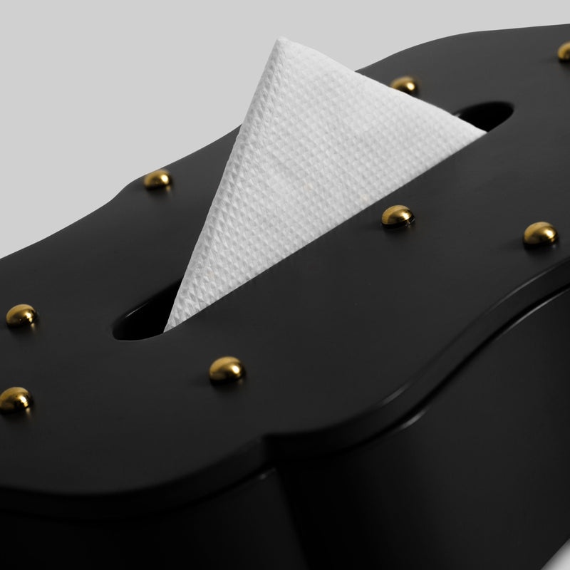 Vintage Tissue Box (Black)