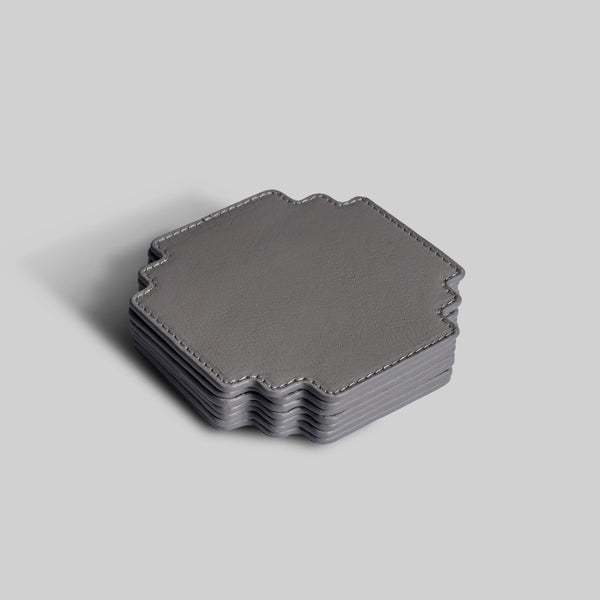 Level Up Coasters Grey (Set of 4)