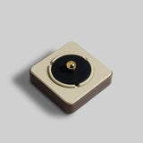 Leather Ash Tray (Grey)
