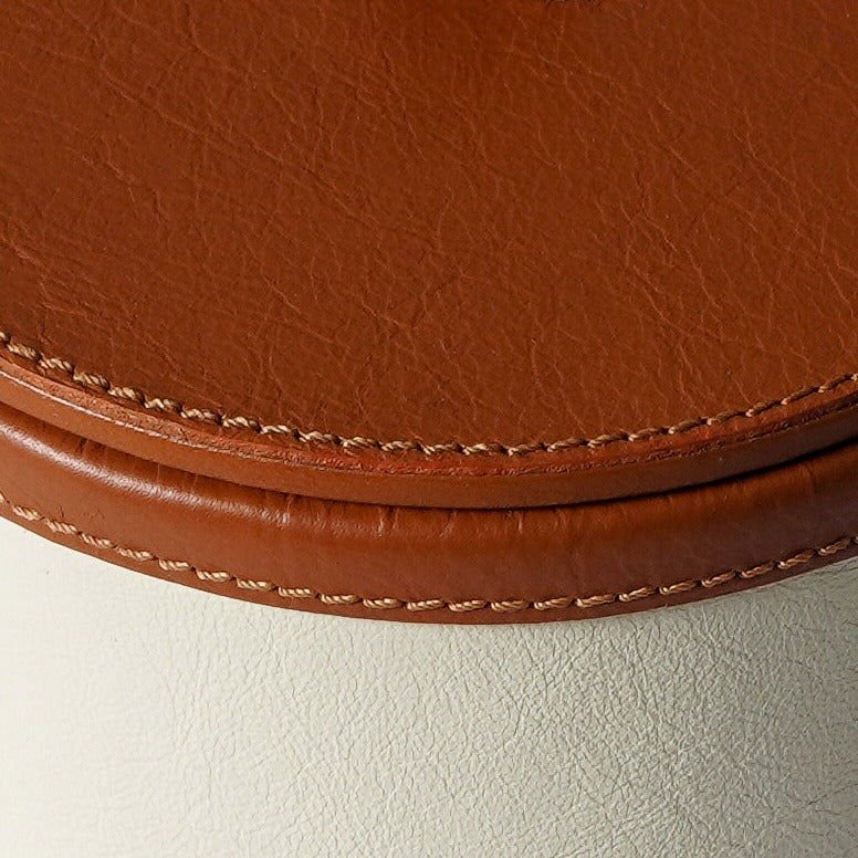 Leather Candle Holder – Large