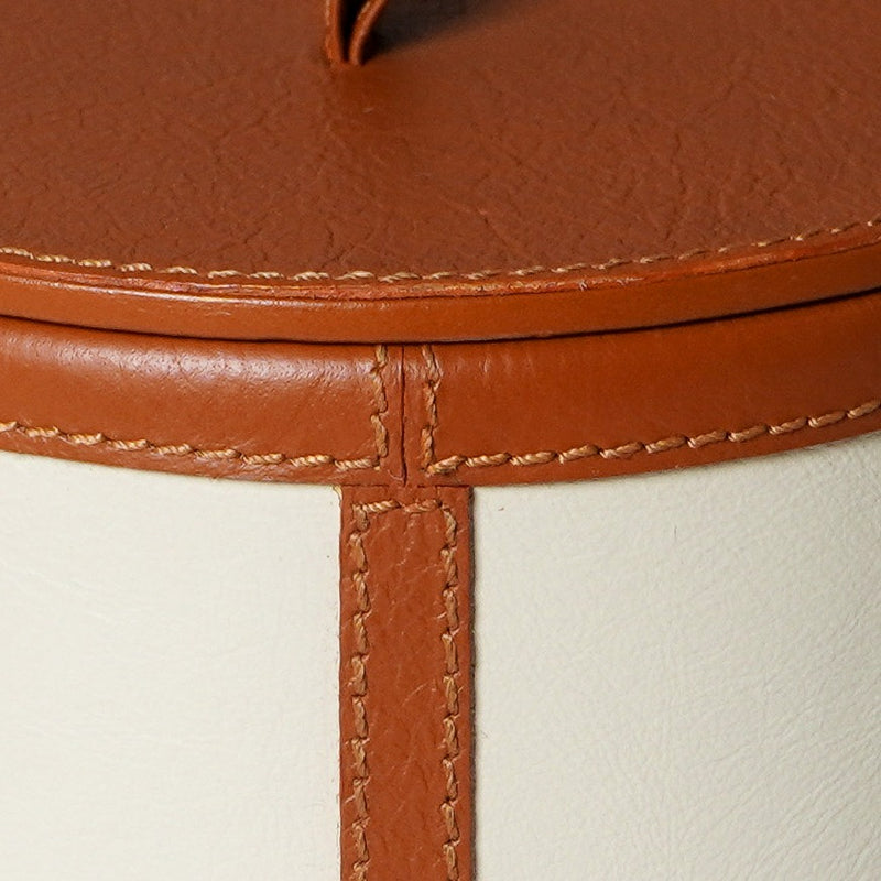 Leather Candle Holder – Large