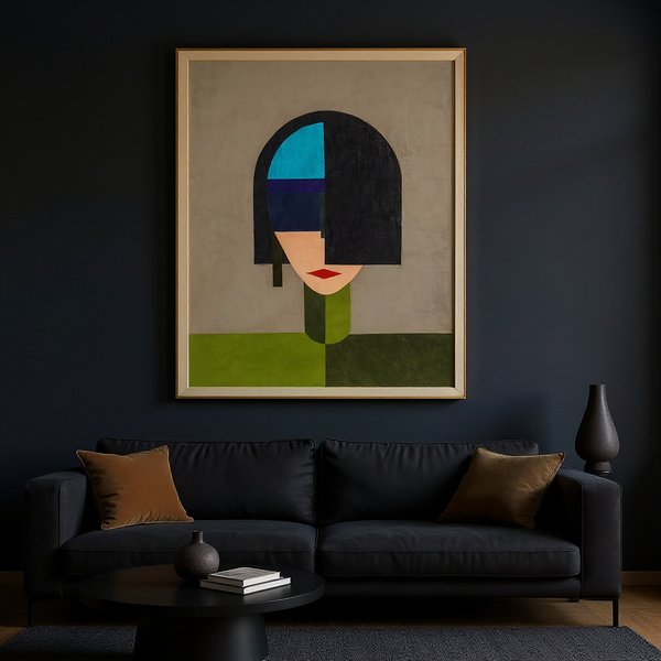 Patterned Persona Wall Frame