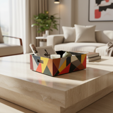 The Kaleido handcrafted basket, home decor storage India - The Mage Home