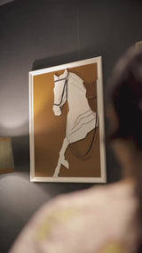 3D Horse Wall Art
