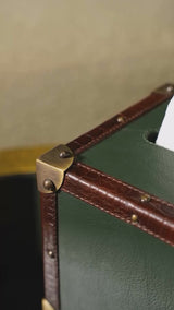 Trunk Tissue Box - Green