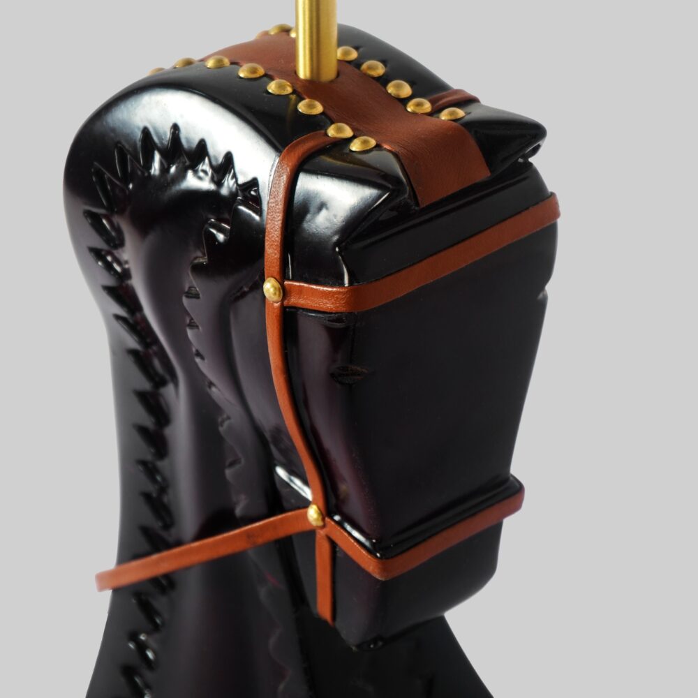 Modern Maharaja Horse Table Lamp - Image 3